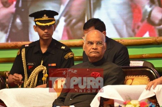 â€˜I observed Ray of Hopes on Tripura Youths facesâ€™ : President